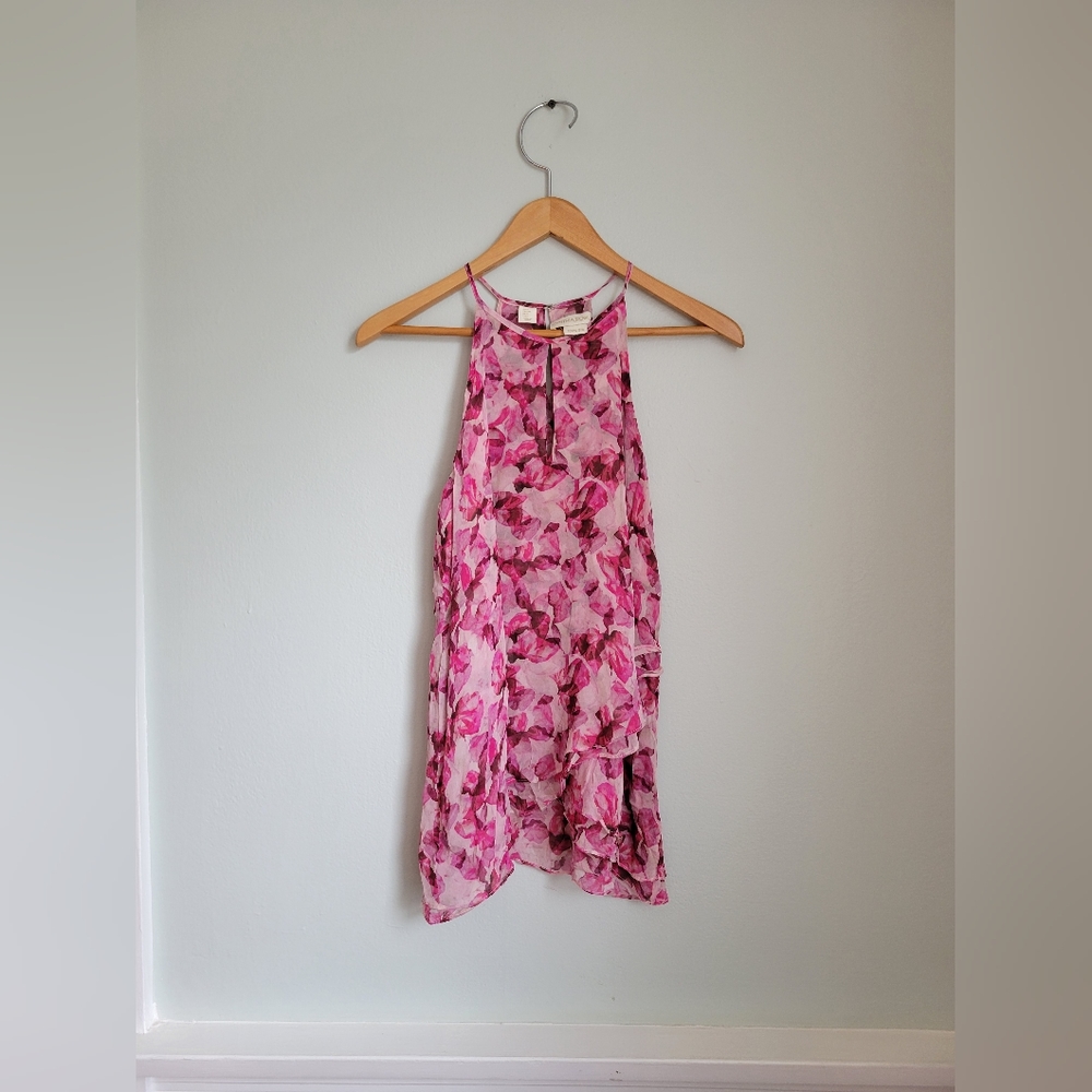100% silk Cynthia Rowley Silk Tank
